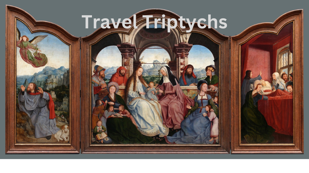 The Art of Travel Triptychs: Capturing Journeys in Three Frames