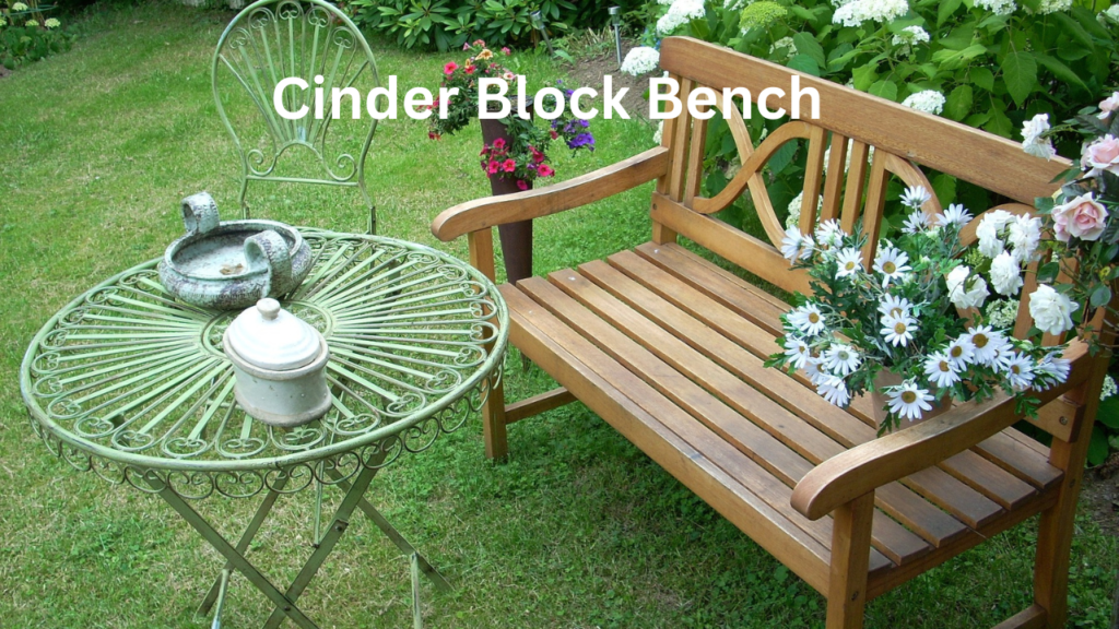 Cinder Block Bench