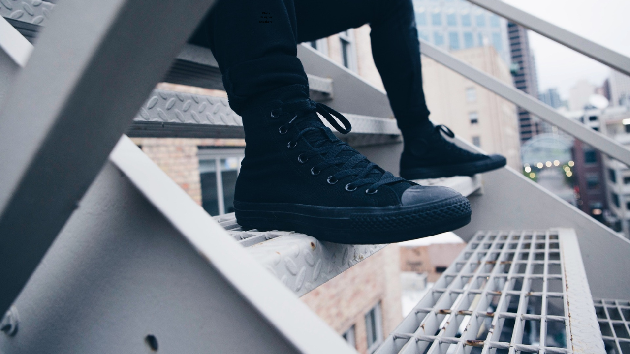 Black Designer Sneakers: A Must-Have in Fashion and Function