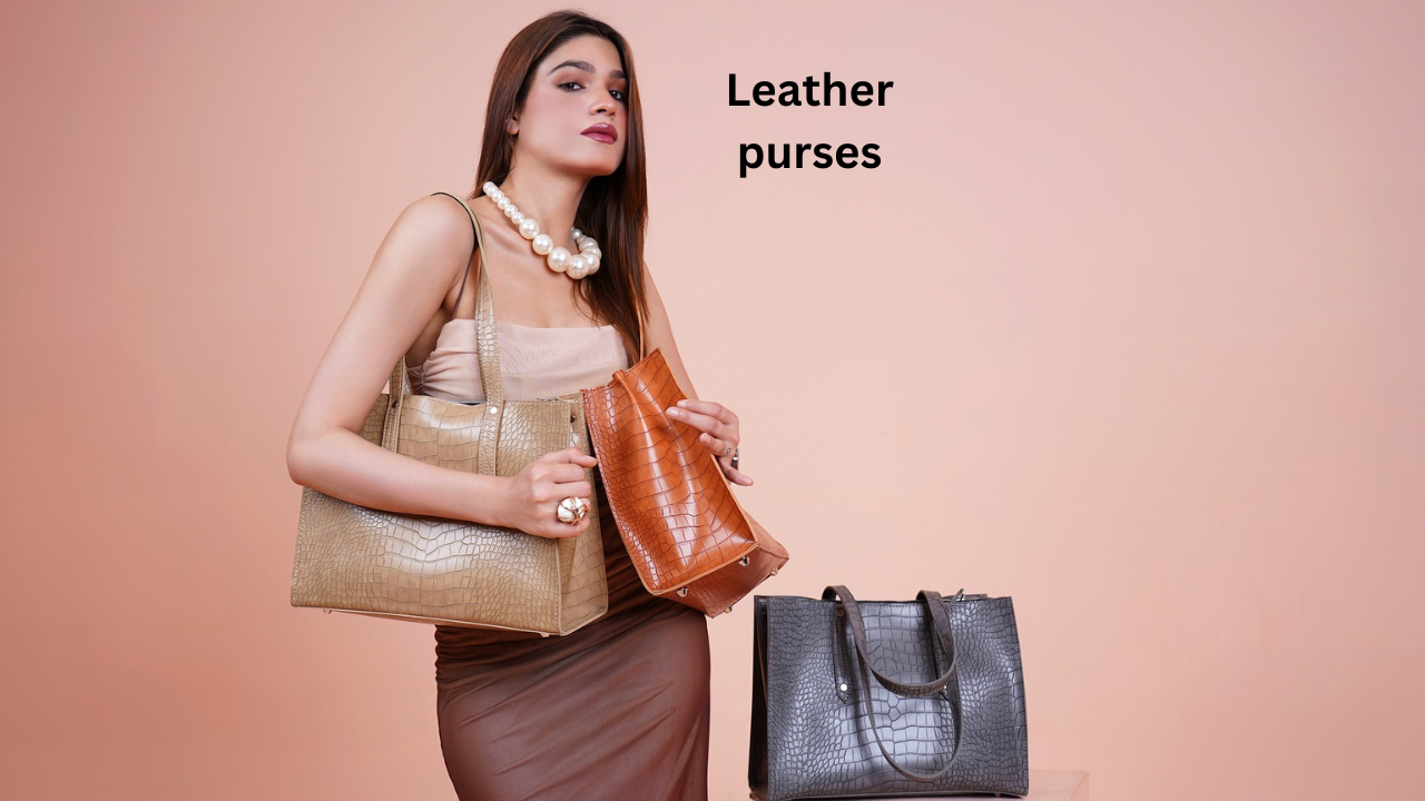 Leather purses