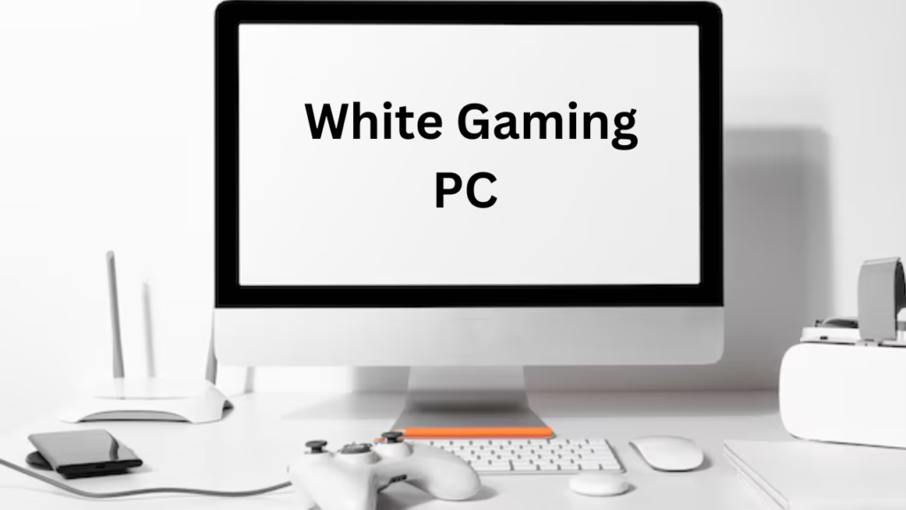 white gaming PC