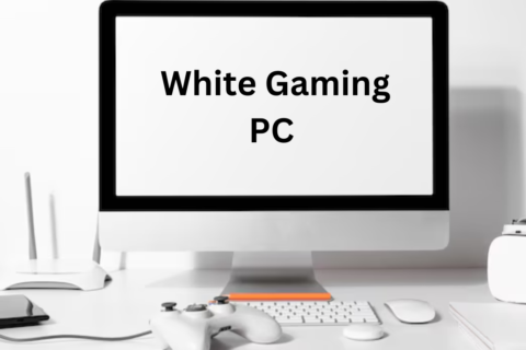 white gaming PC