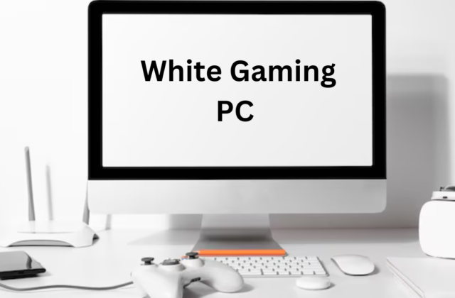 white gaming PC